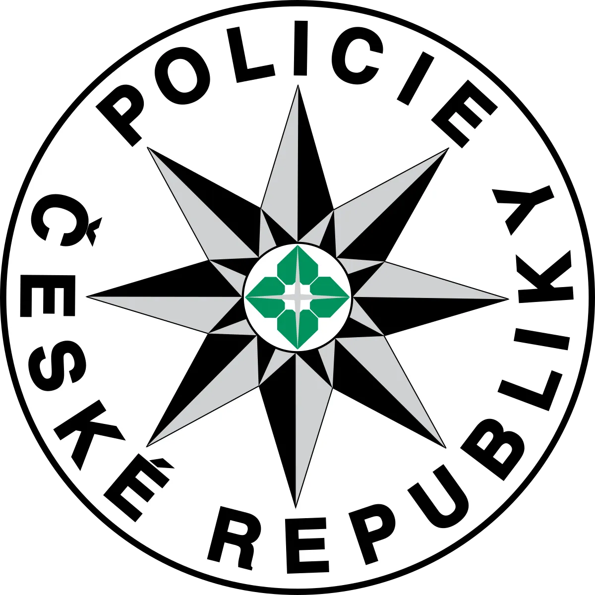 Emblem of the Police of the Czech Republic, whose Criminal Police Service commissioned and now uses FACIS.