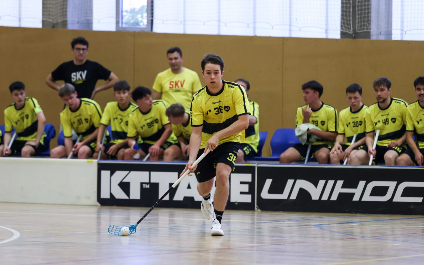 Floorball at SKV’s Rieger Arena in Prague